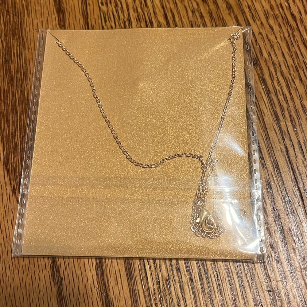 Gold Hummingbird Necklace - Picture 2 of 3